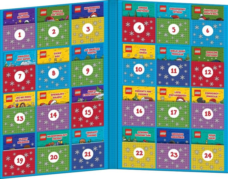 LEGO iconic. Kalendarz adwentowy