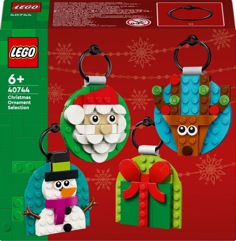 LEGO Iconic, Kolekcja ozdób świątecznych, 40744