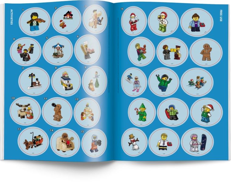 LEGO ICONIC. Kolorowanka z naklejkami