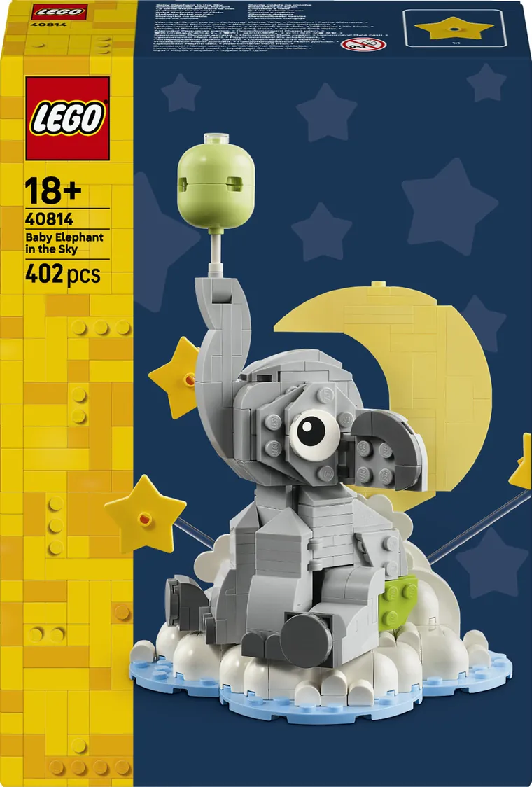 LEGO Iconic, Słoniątko na niebie, 40814