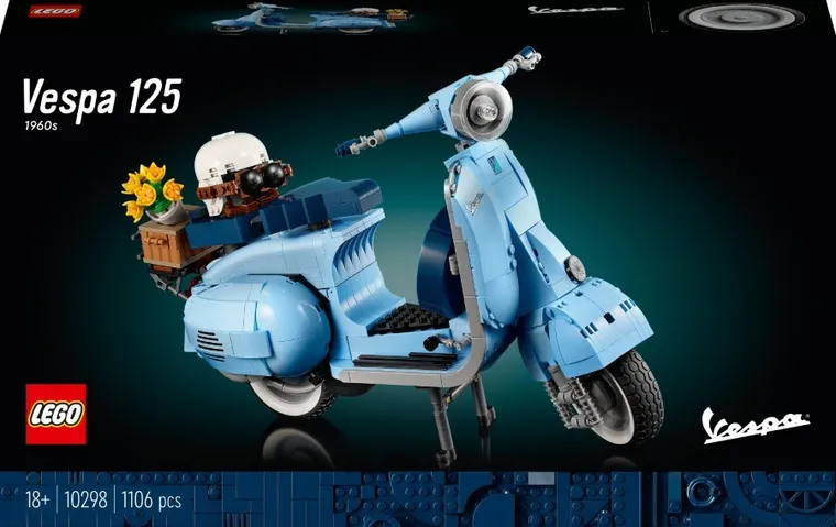 LEGO Icons, Creator Expert, Vespa 125, 10298