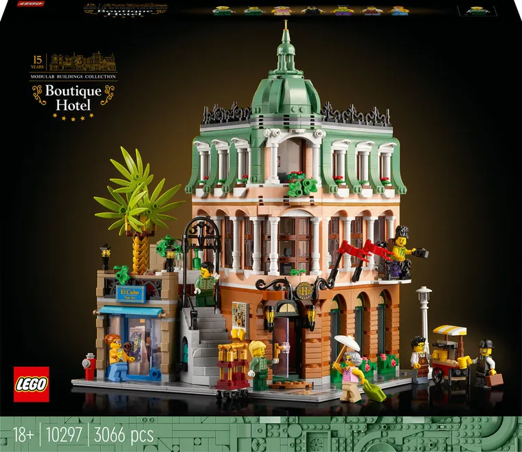 LEGO Icons, Hotel butikowy, 10297