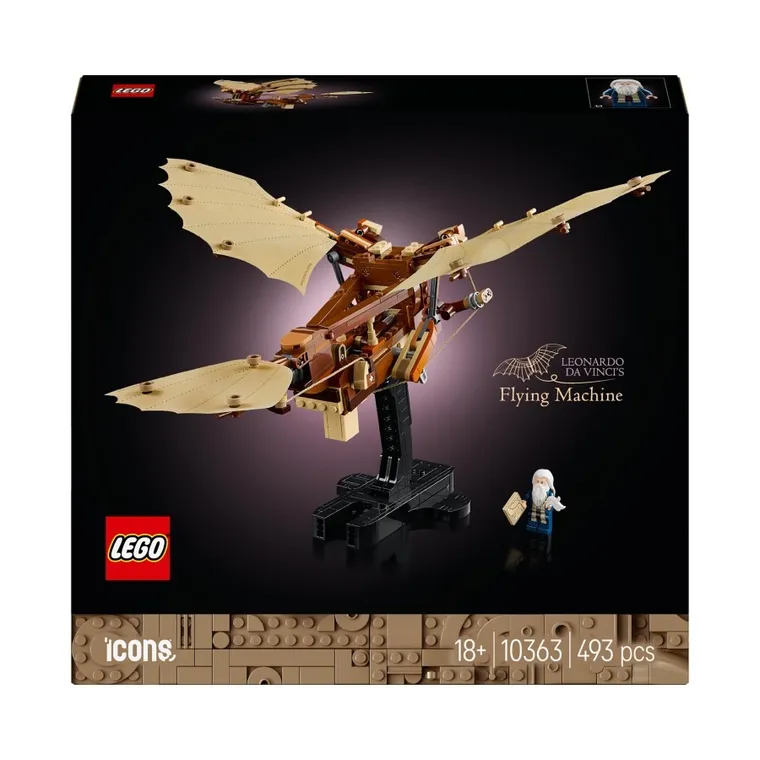 LEGO Icons, Maszyna latająca Leonarda da Vinci, 10363