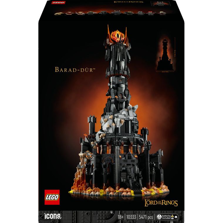LEGO Icons, Władca pierścieni: Barad-dûr, 10333