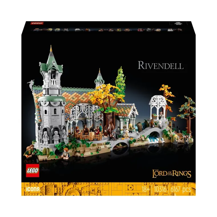 LEGO Icons, Władca Pierścieni: Rivendell, 10316