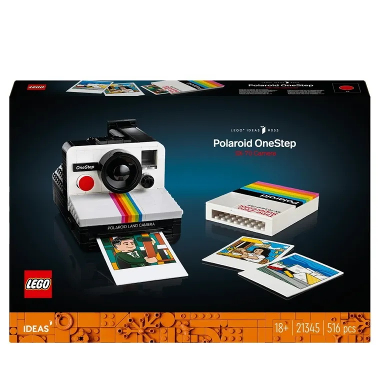 LEGO Ideas, Aparat Polaroid OneStep SX-70, 21345