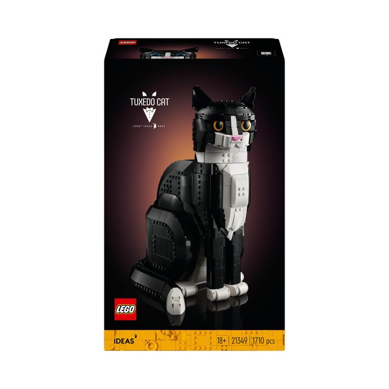 LEGO Ideas, Czarno-biały kot, 21349