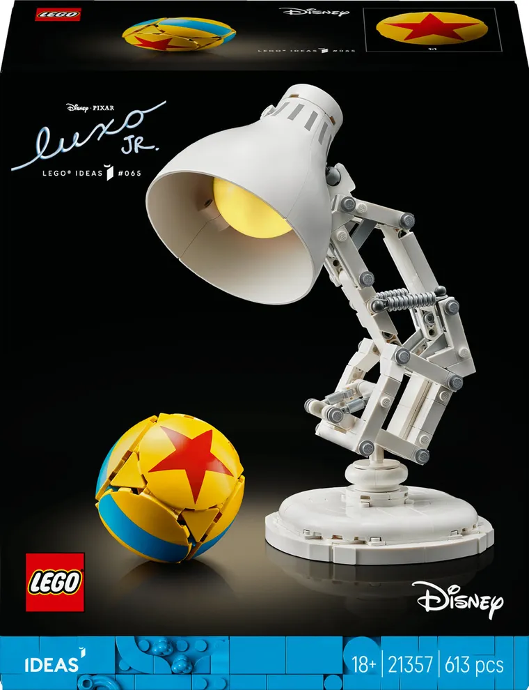 LEGO Ideas, Disney Pixar Luxo Jr., 21357