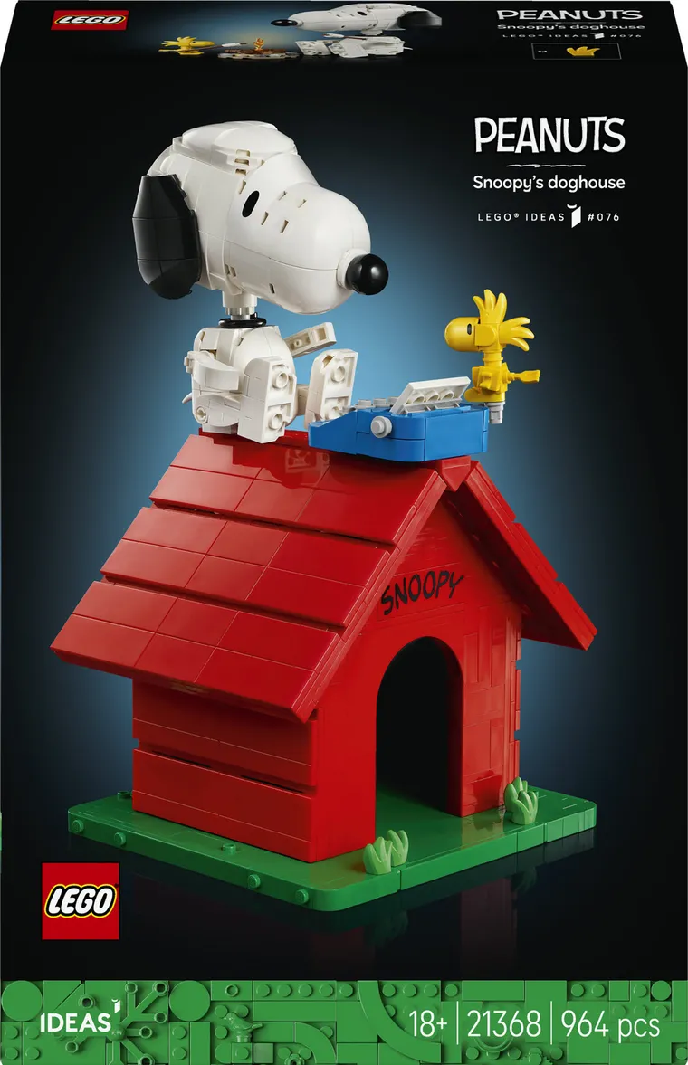 LEGO Ideas, Fistaszki: Buda Snoopy’ego, 21368