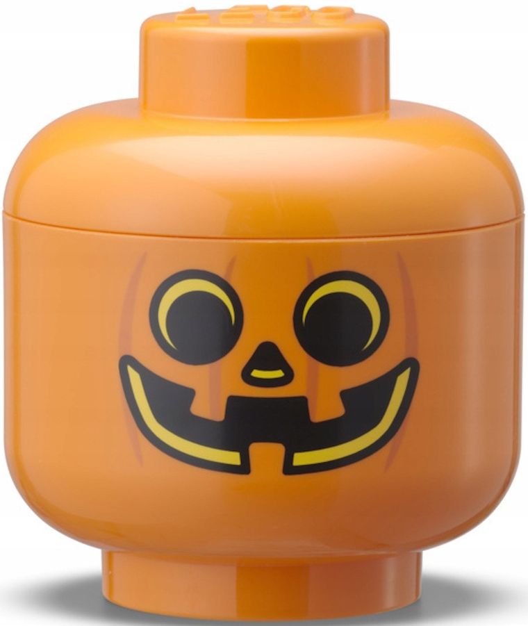 LEGO, mała głowa, pumpkin, pojemnik do przechowywania, rozmiar XS, 0,36l