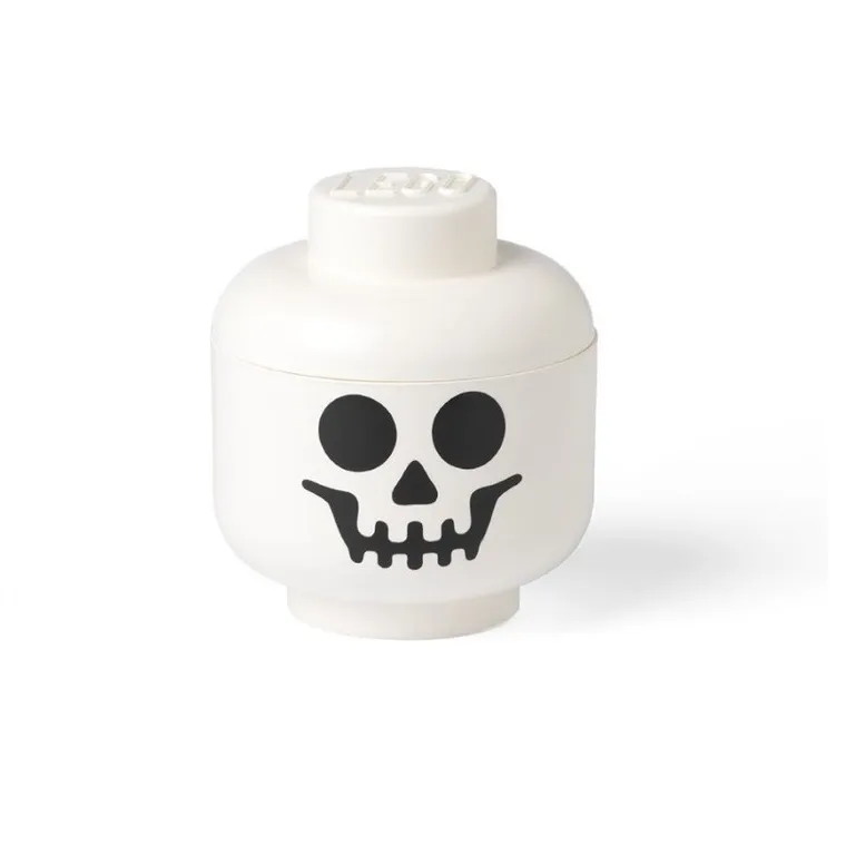 LEGO, mała głowa, szkieletor, pojemnik do przechowywania, rozmiar S, 2l