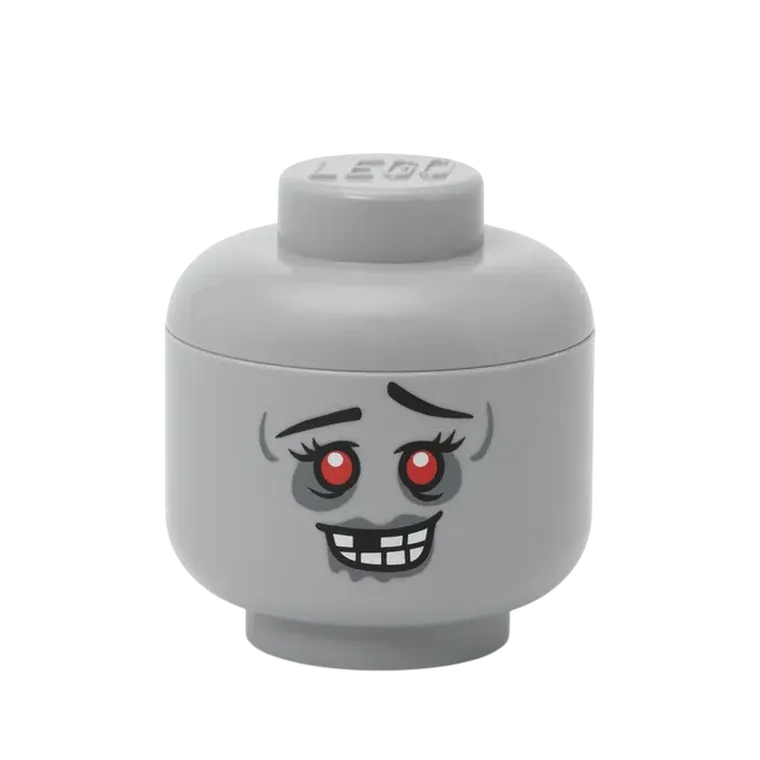 LEGO, mała głowa, zombie, pojemnik do przechowywania, rozmiar XS, 0,36l