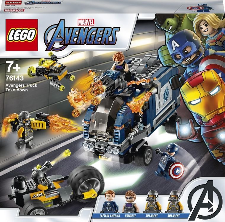 LEGO Marvel, Avengers: Zatrzymanie ciężarówki, 76143