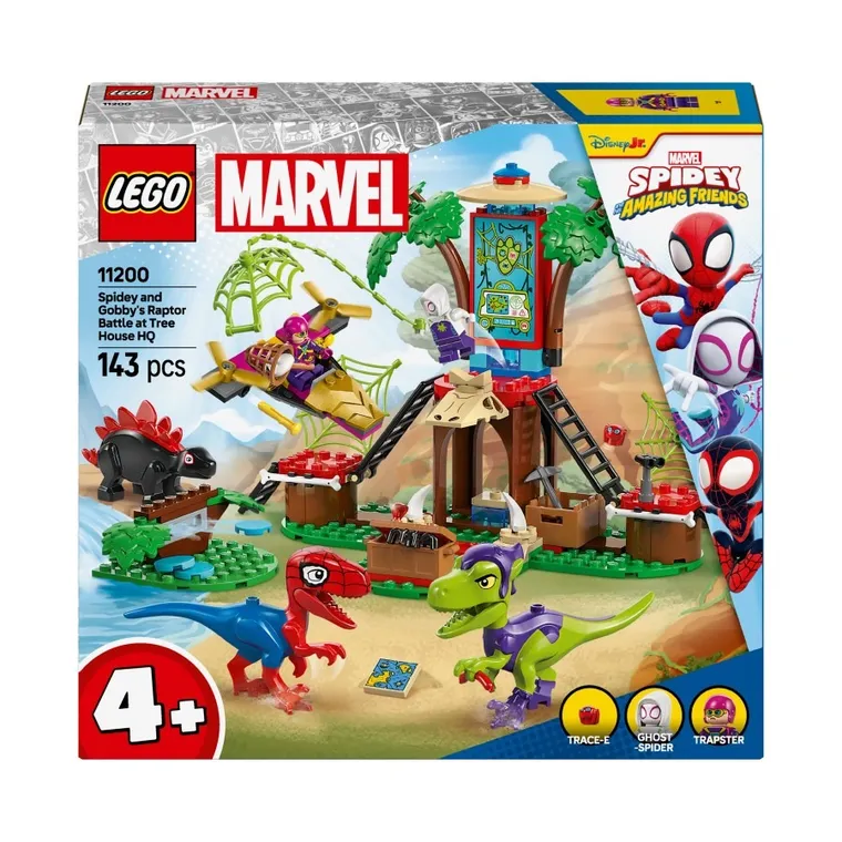 LEGO Marvel, Bitwa Spidey’ego i Gobby’ego przy domku na drzewie, 11200