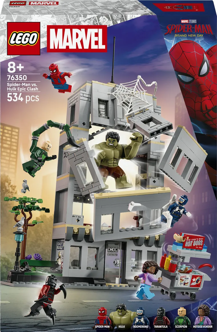 LEGO Marvel, Epickie starcie: Spider-Man kontra Hulk, 76350