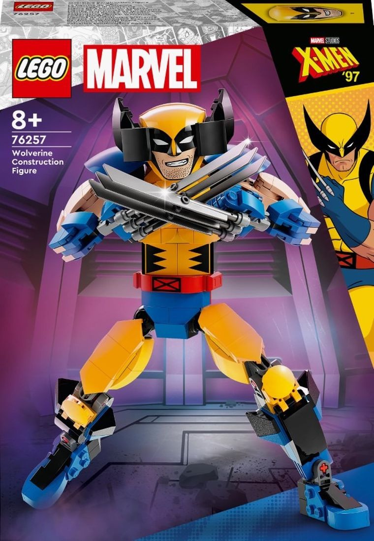 LEGO Marvel, Figurka Wolverine’a do zbudowania, 76257