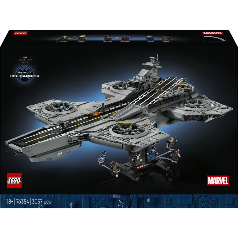 LEGO Marvel, Lotniskowiec T.A.R.C.Z.Y., 76354