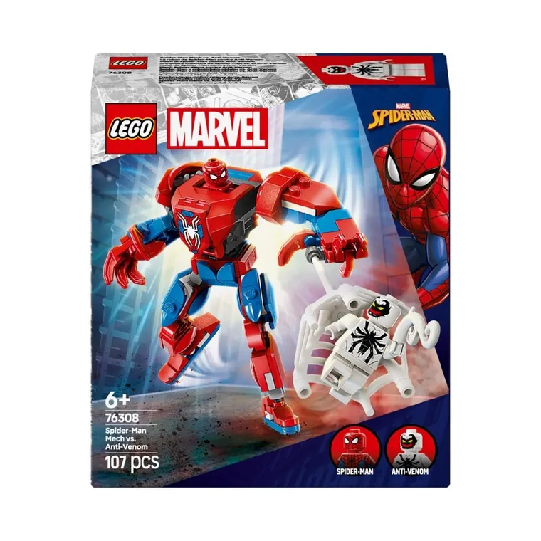 LEGO Marvel, Mech Spider-Mana kontra Anti-Venom, 76308