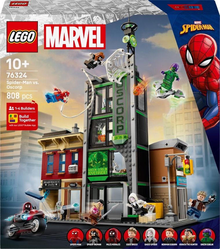 LEGO Marvel, Spider-Man i Oscorp, 76324