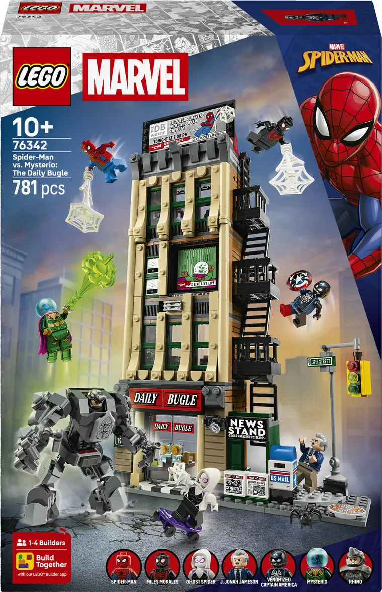 LEGO Marvel, Spider-Man kontra Mysterio: Daily Bugle, 76342