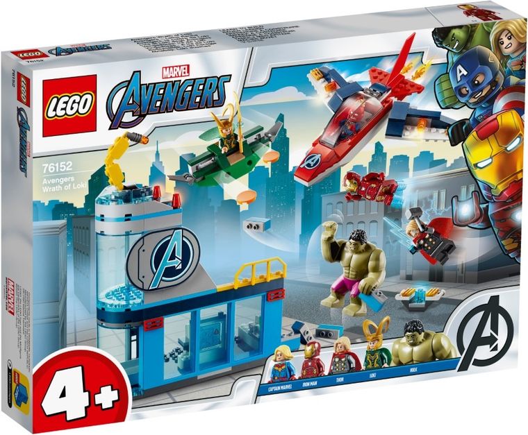 LEGO Marvel Super Heroes, Avengers - Gniew Lokiego, 76152