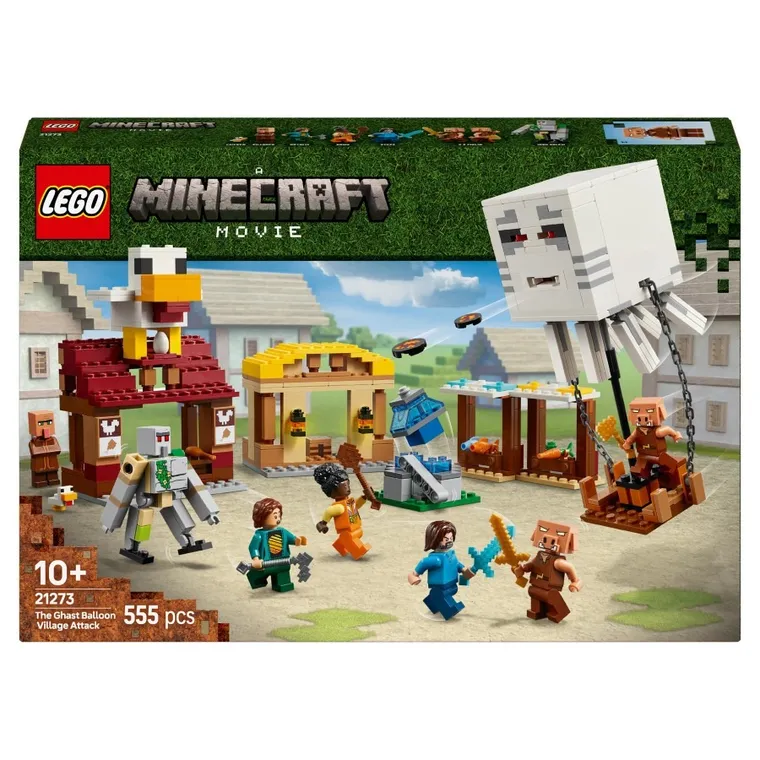 LEGO Minecraft, Atak balonowego Ghasta na wioskę, 21273