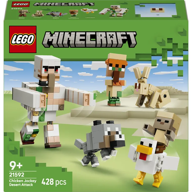 LEGO Minecraft, Atak kurzego jeźdźca na pustyni, 21592