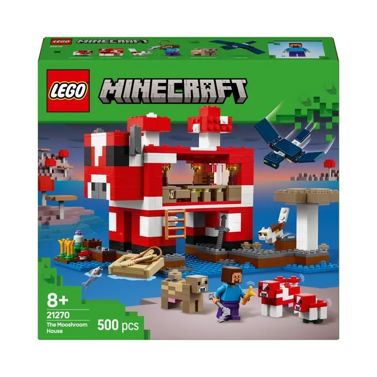 LEGO Minecraft, Dom grzybowej krowy, 21270