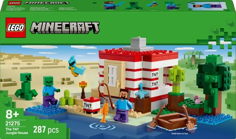 LEGO Minecraft, Dom TNT w dżungli, 21275