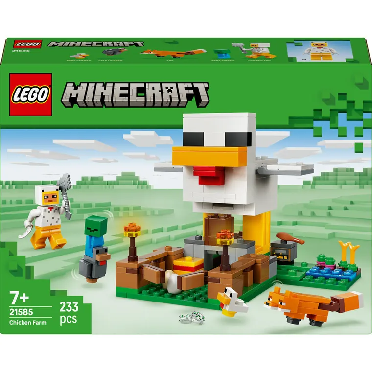 LEGO Minecraft, Farma kurczaków, 21585