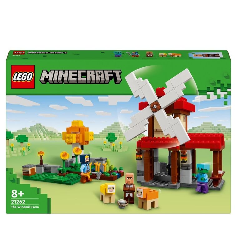 LEGO Minecraft, Farma z wiatrakiem, 21262