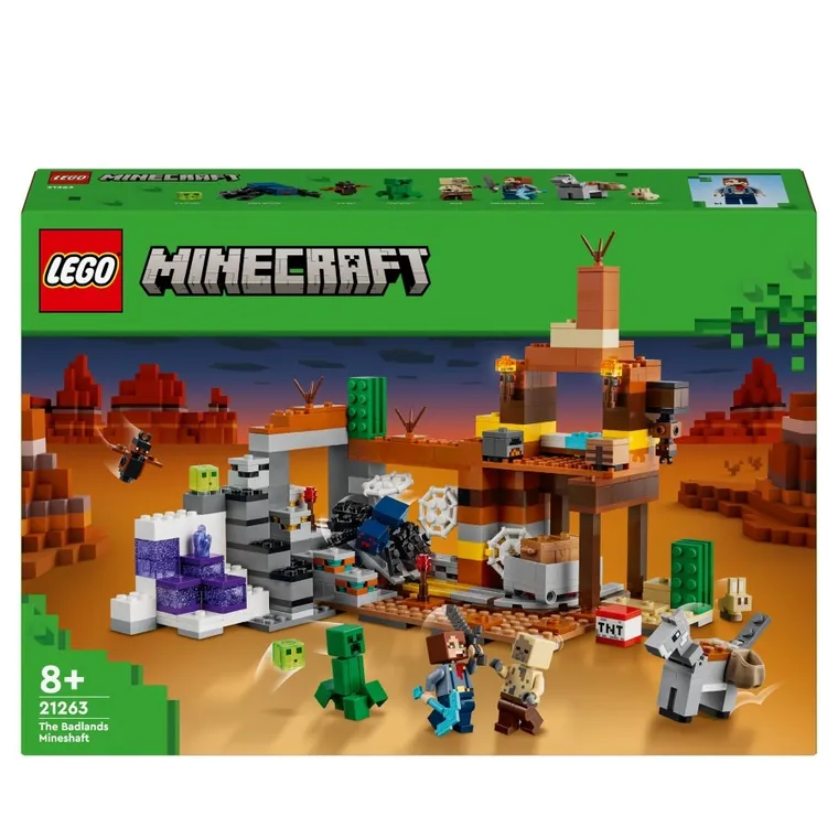 LEGO Minecraft, Kopalnia w Badlandach, 21263