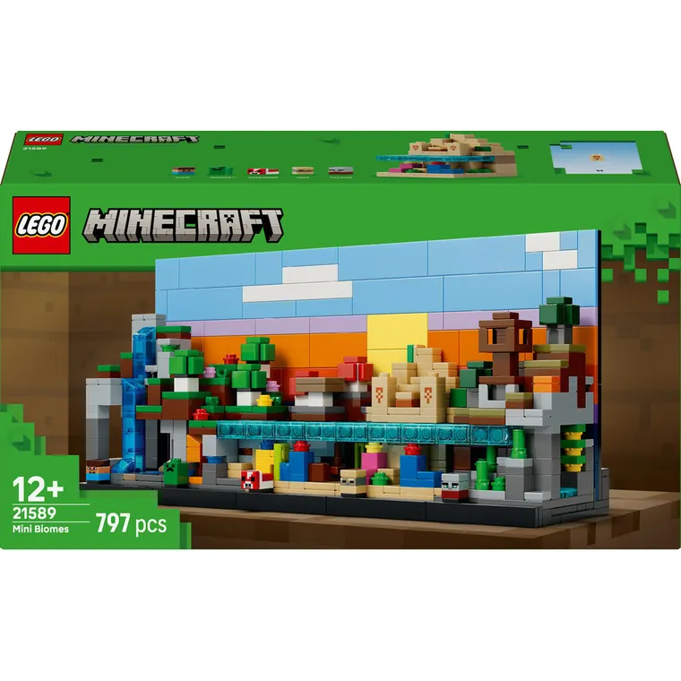 LEGO Minecraft, Minibiomy, 21589
