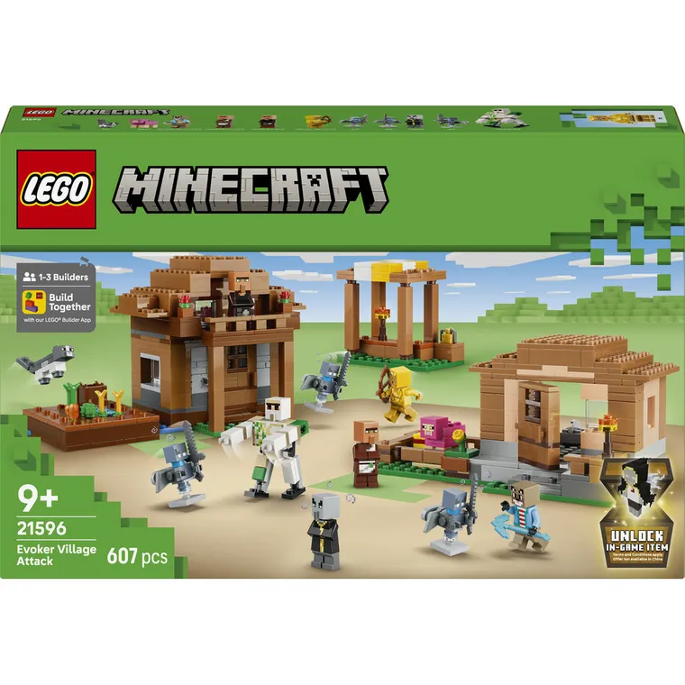 LEGO Minecraft, Najazd przywoływaczy na wioskę, 21596