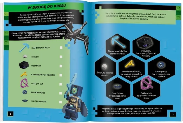 Lego Minecraft. Przygoda w Kresie + figurka