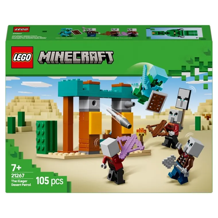 LEGO Minecraft, Pustynny patrol złosadników, 21267