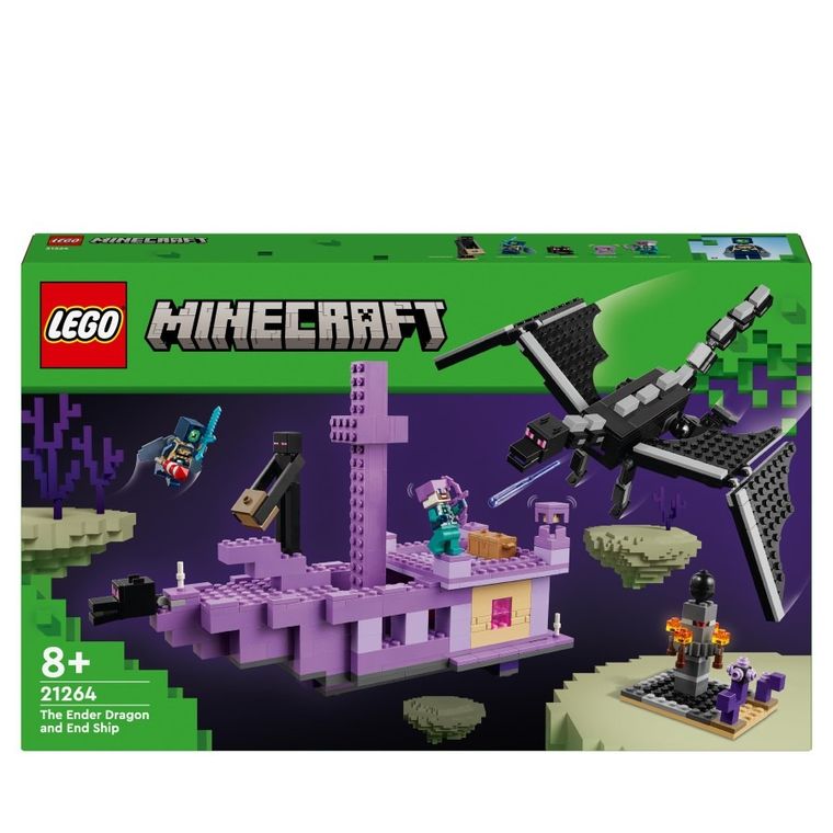 LEGO Minecraft, Smok Kresu i statek Kresu, 21264