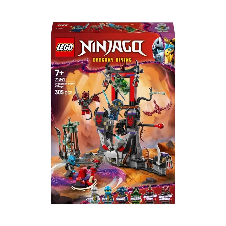 LEGO NINJAGO, Burzowa wioska Dragonów, 71841