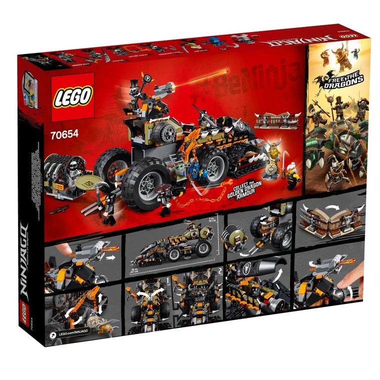 LEGO NINJAGO, Dieselnauta, 70654 - smyk.com