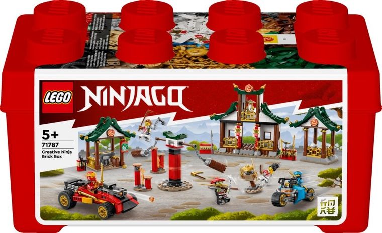 LEGO NINJAGO, Kreatywne pudełko z klockami ninja, 71787