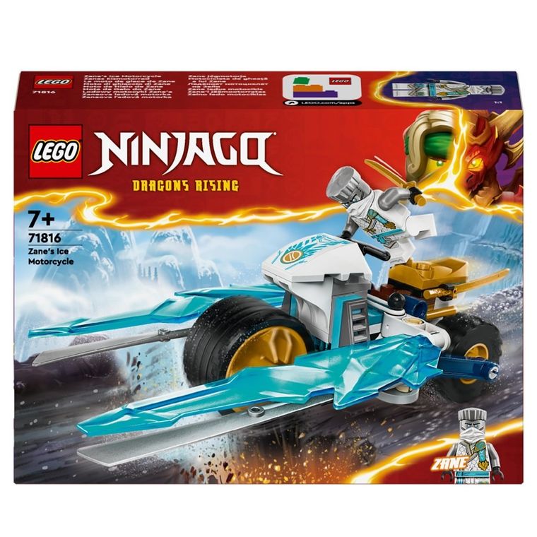 LEGO NINJAGO, Lodowy motocykl Zane’a, 71816