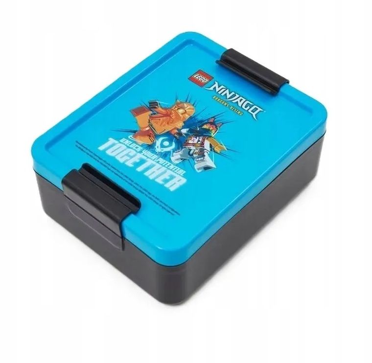 LEGO Ninjago, lunchbox, niebieski