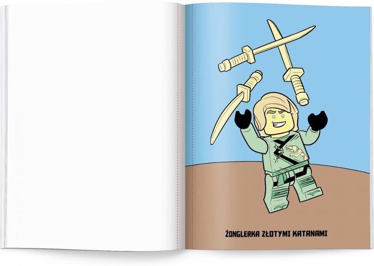 LEGO Ninjago. Malowanka wodna
