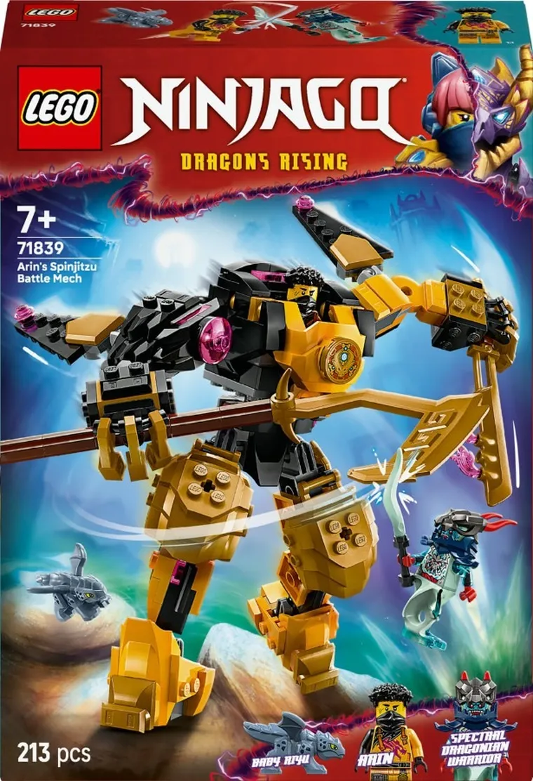 LEGO NINJAGO, Mech bojowy Spinjitzu Arina, 71839