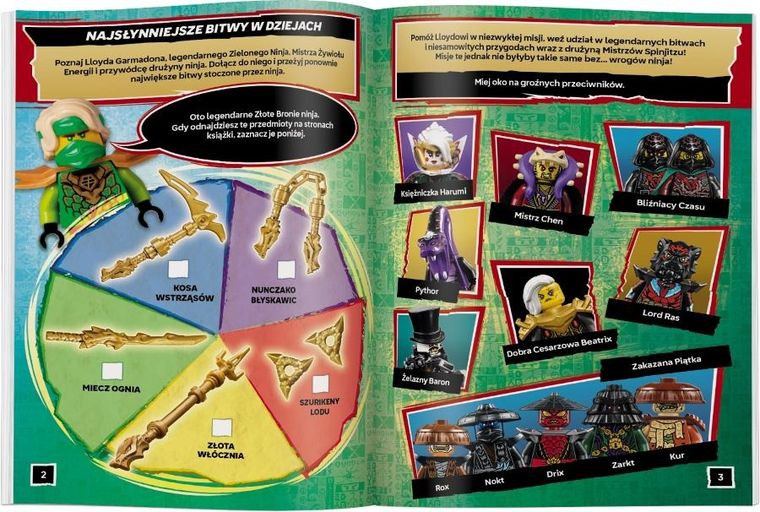 LEGO Ninjago. Największe bitwy + figurka