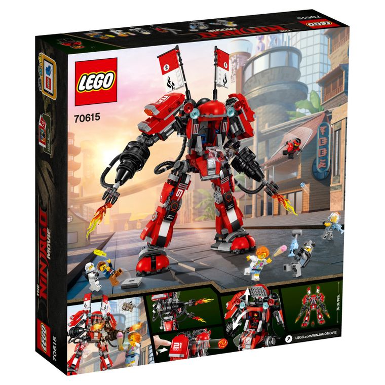 LEGO NINJAGO, Ognisty robot, 70615