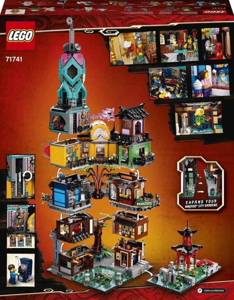 LEGO NINJAGO, Ogrody miasta Ninjago, 71741