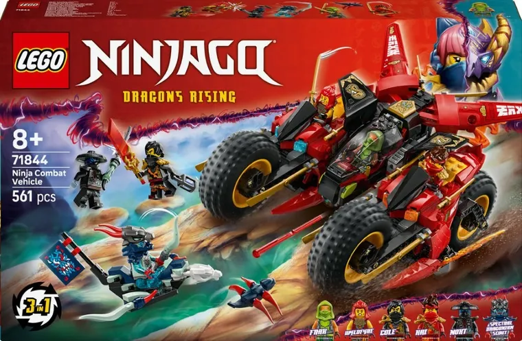 LEGO NINJAGO, Pojazd bojowy ninja, 71844