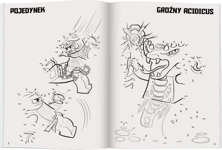 LEGO NINJAGO. Połącz kropki