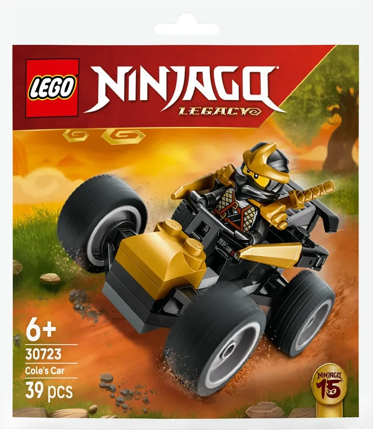 LEGO NINJAGO, Samochód ninja Cole’a, 30723